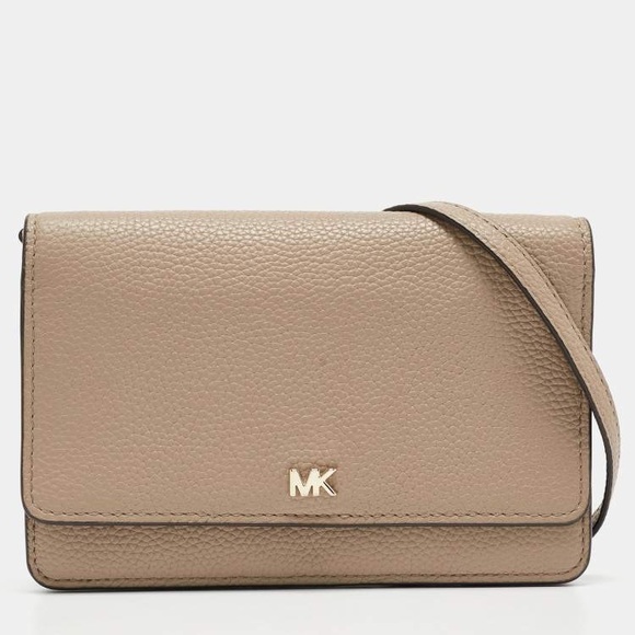 Michael Kors Handbags - Michael Kors Beige Crossbody Bag